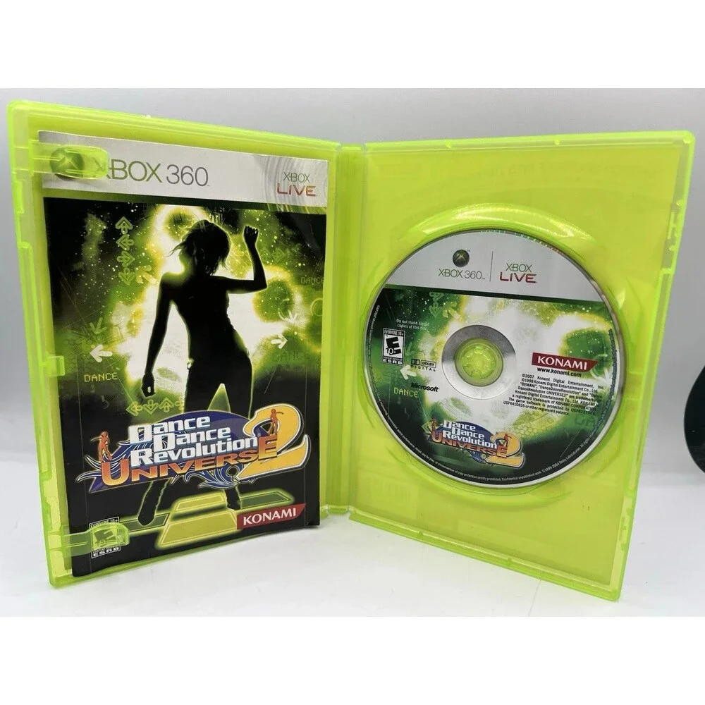 Dance Dance Revolution Universe 2 Xbox 360 Complete - Tested